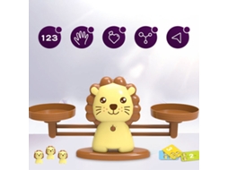 Balança Educativa Animal Cartoon Brinquedo Interativo Matemática Para Crianças By-807