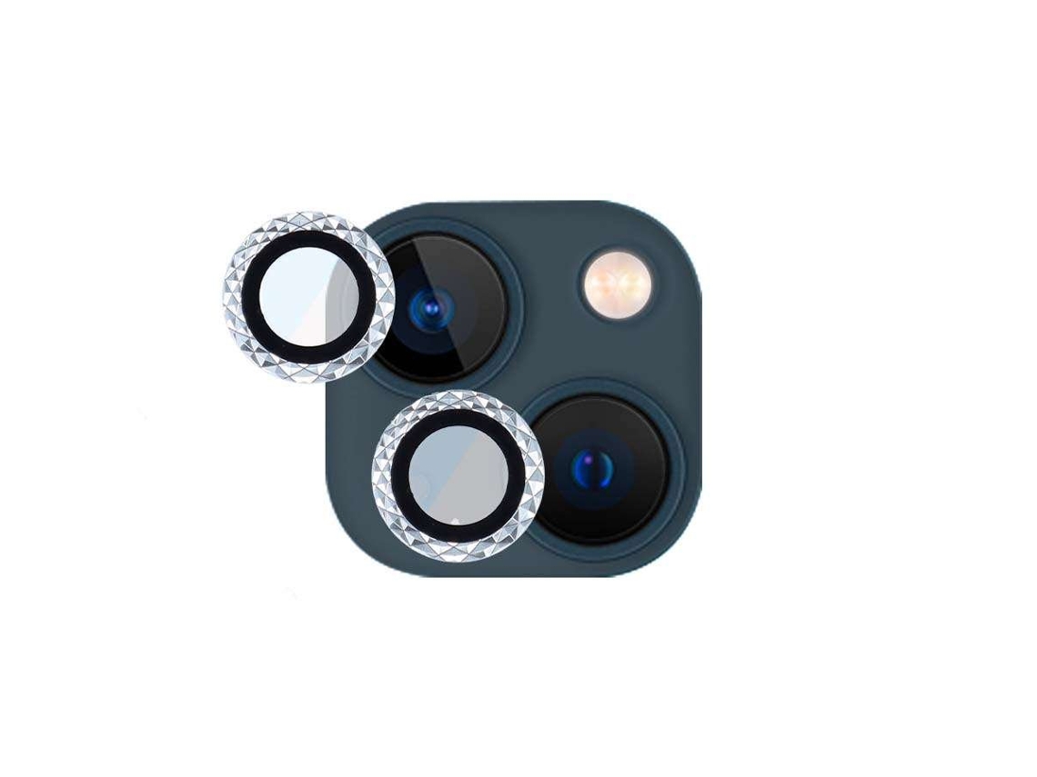 Protetor de Lente Trenzado Plata para iPhone 13 Mini LA CASA DE LAS CARCASAS