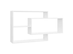 Wall Shelf, Wall Shelves Vidaxl Branco Madeira Processada (n/a)