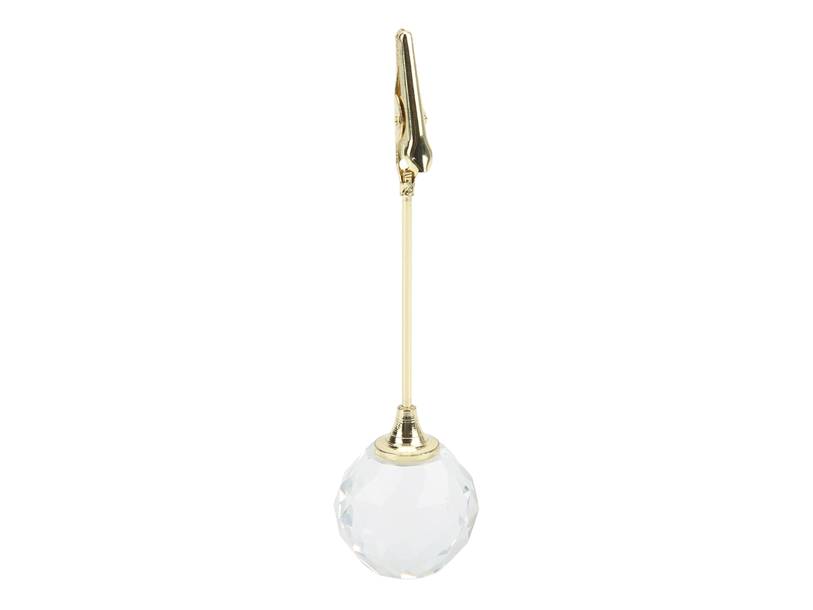 Portavasos De Mesa Com Clip Forte Base Metálica Estável Para Bodas Escritório Cartões Nome Notas