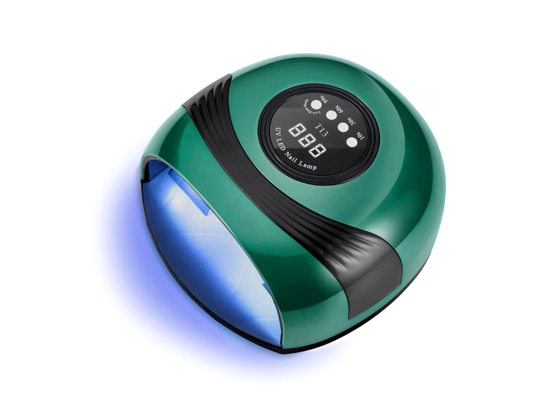 Máquina De Fototerapia De Unhas 158w Led Brilhante Fototerapia Lâmpada Inteligente Verde Slowmoose