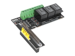 Laxiscreed Placa De Expansão Relay 3 Canais Para Interface Gpio 40pin, Compatível Com Arduino