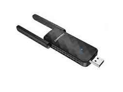 Cf 827f Adaptador Wifi Desktop Placa 300mbps Rede De Computadores Wifi Lan Transmissor De Internet Usb Alta Potência 2 Antenas Slowmoose