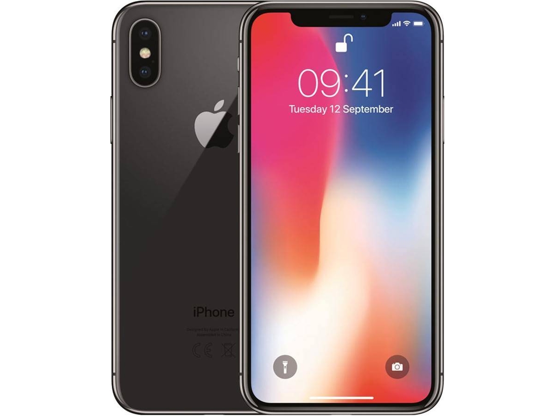 iPhone X APPLE (Recondicionado Como Novo - 5,8'' - 64 GB - Cinzento Sideral)