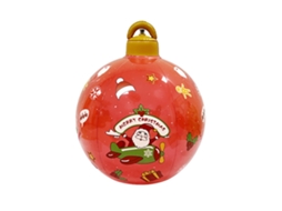 Bola de Natal inflável solar vermelha LAXISCREED