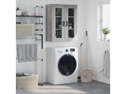 Vidaxl Armário De Parede 69,5x34x90 Cm Cinzento Sonoma