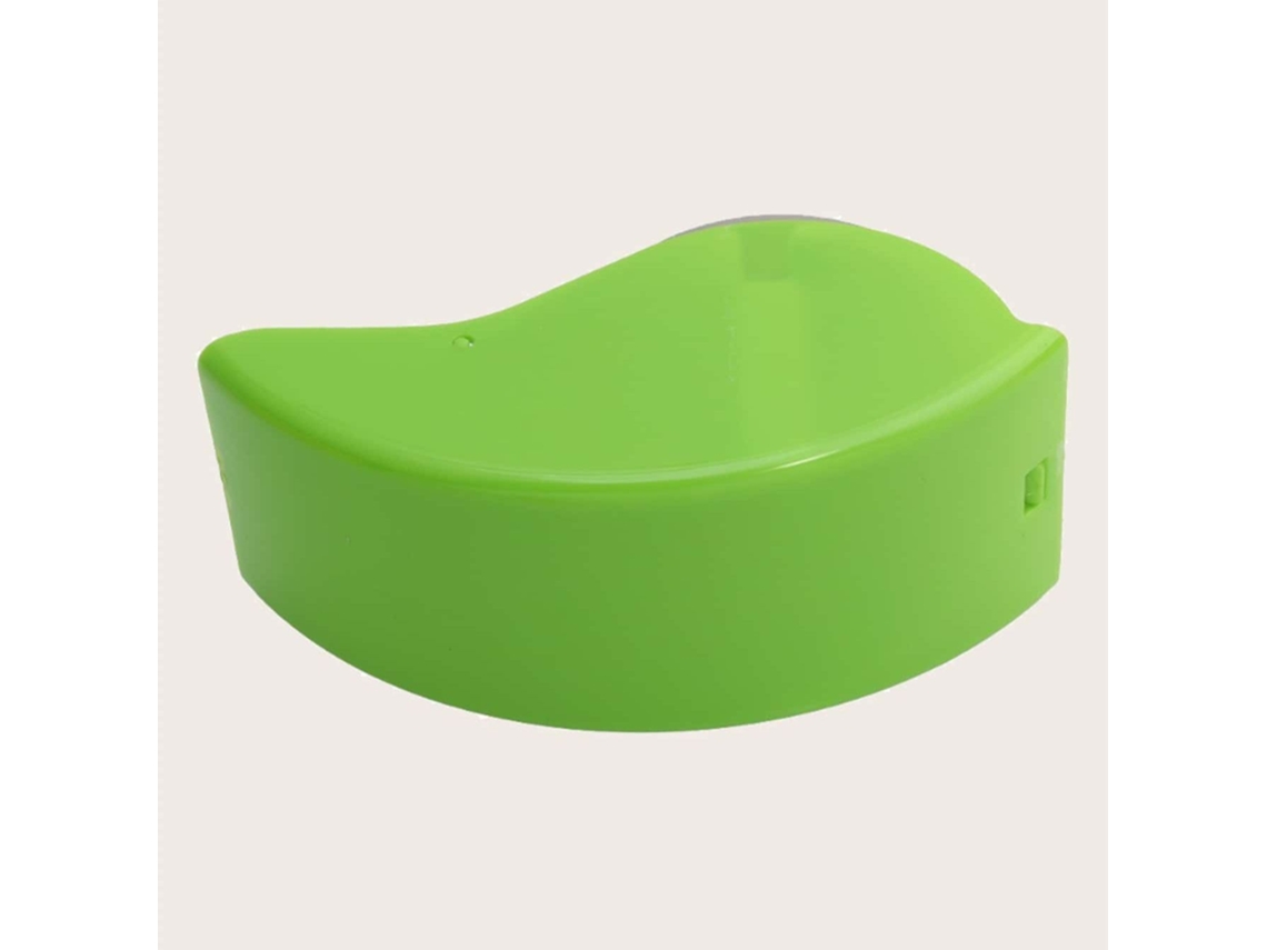 Cortador Criativo de Alho e Cebola, Ferramenta Afiada de Aço Inoxidável para Cortar Legumes e Frutas MDUG (verde)
