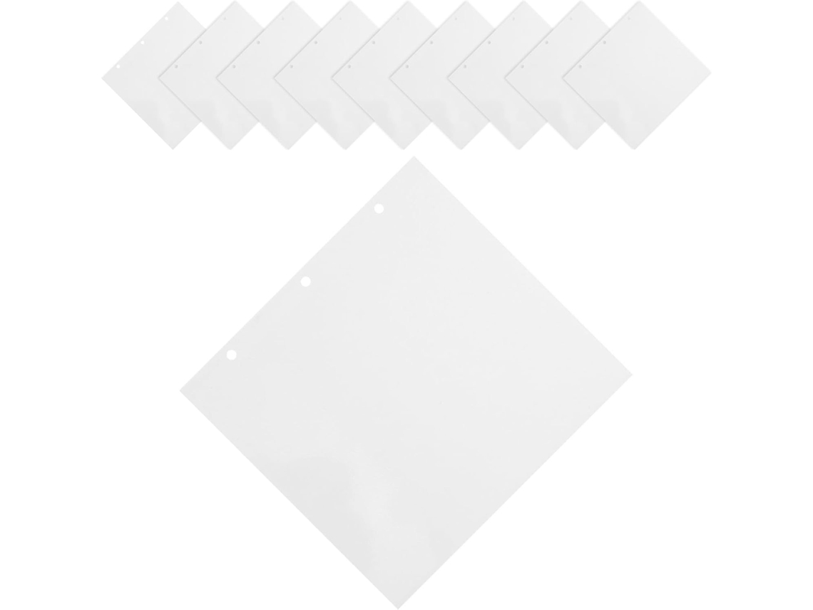 Autocolantes Formato 6 Bolsas Para Álbum De Fotos 10 Folhas 3 Folhas - Sólidas Em Pvc E Papel