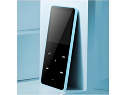Leitor de MP3 de 128 GB, 8 GB, MP4, Tela Bluetooth, Bluetooth 5.0, 8 GB, 128 GB, 1,8, 12, Entrada para Filme/Livro (azul)