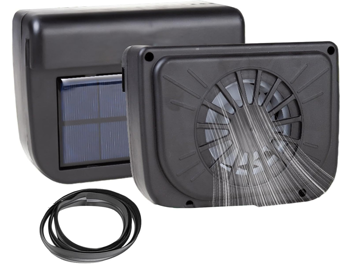 Ventilador Refrigerador De Janela Carro Movido A Energia Solar