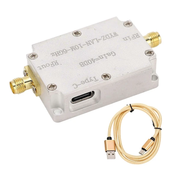 Amplificador De Baixo Ruído (lna) Com Ganho De 40db E Transmissão Precisa De 10m A 6ghz Para Rádio Fm.