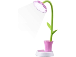 Rebe-lâmpada De Mesa Para Crianças, Led Recarregável Com Proteção Ocular, Sensor Táctil, Regulável E Porta Lápis Criativo