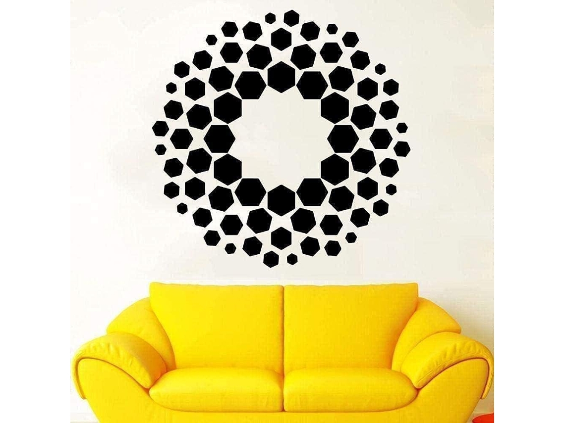 Adesivos Muraux Déco Maison Et Hôtel, Decoração Géométrique 30x30cm
