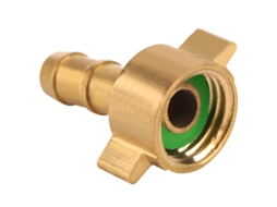 Conector De Mangueira De Aço Inoxidável Rosca G1/4 Para 8mm Acessório De Pulverizador