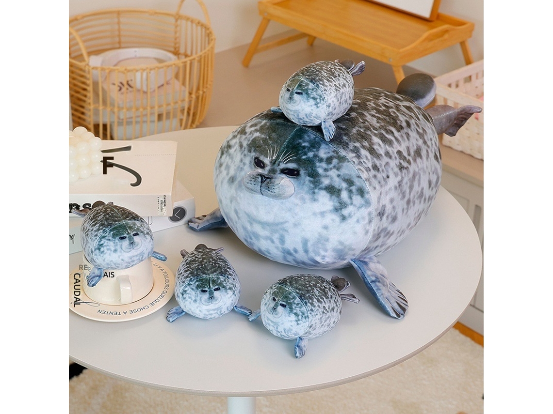 Pelúcia de Leão marinho, Brinquedo Macio de Pelúcia, Presente para Aquário Modelo Comum CHABERLU
