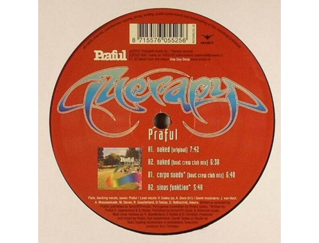 Vinil Naked, Praful Therapy Recordings