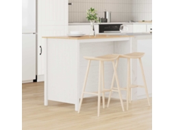 Vidaxl Ilhas De Cozinha Hill Branco 112 X 66 X 90 Cm