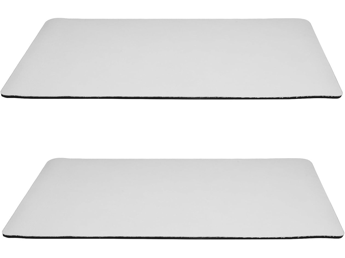 2 Mini Tapetes para Geladeira Carpetes Tapete Colocar Embalagem em Bandeja de Silicone Coletar Respingos Lavar à Máquina