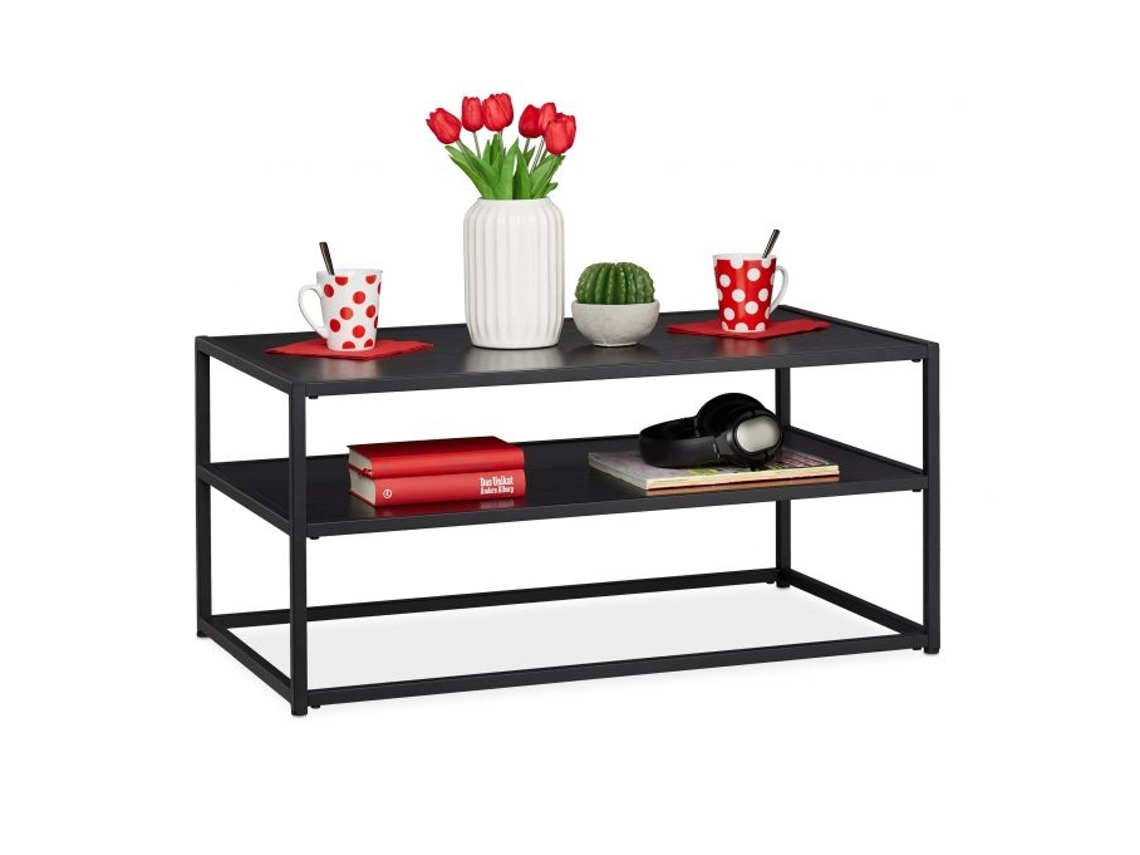 Mesa De Centro Preta