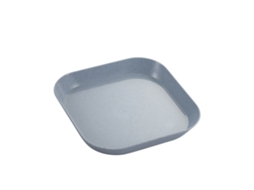 Prato De Jantar Talheres Palha De Trigo Pp Louça Para Prato Frutas Servindo Molho Mergulhando Quadrado Raso Azul