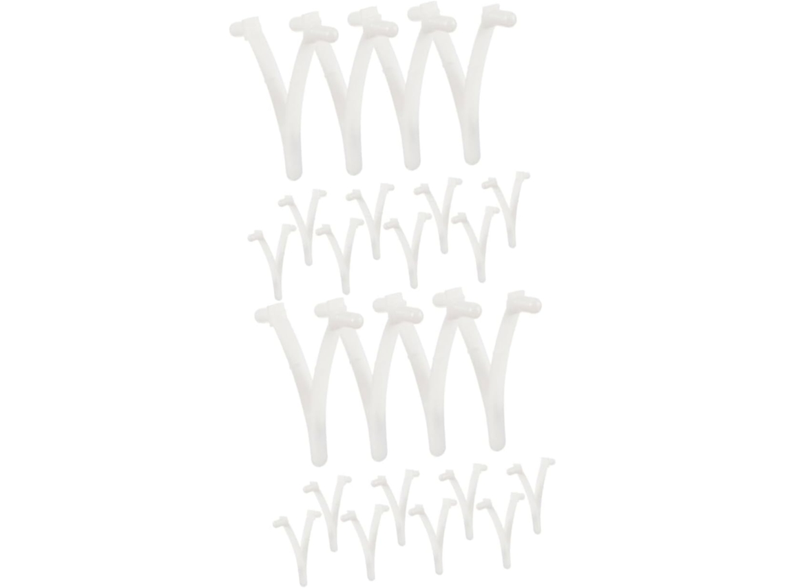 Conjunto de 12 Presilhas em V para Reposição de Skimmer e Limpeza VAYOTOY