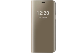 Capa Samsung Galaxy S10+ Clear View Dourado