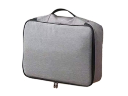 Bolsa de armazenamento de certificados Oxford com fechamento de código seguro multicamadas cinza S/MARCA