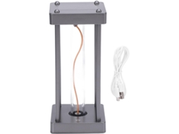 Luminária de mesa com controle por toque, semi-recarregável, minimalista, para cabeceira de cama, com luz quente.