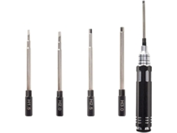 Conjunto De Chaves Fenda Hexagonais 4 Em 1 Para Modelos Rc,