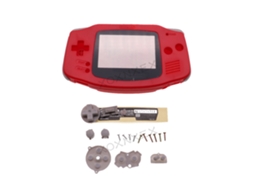 Capa Rígida Para Nintendo Game Boy Gba, Com Lente De Tela, Carcaça Substituível Para O Console Game Boy Advance.