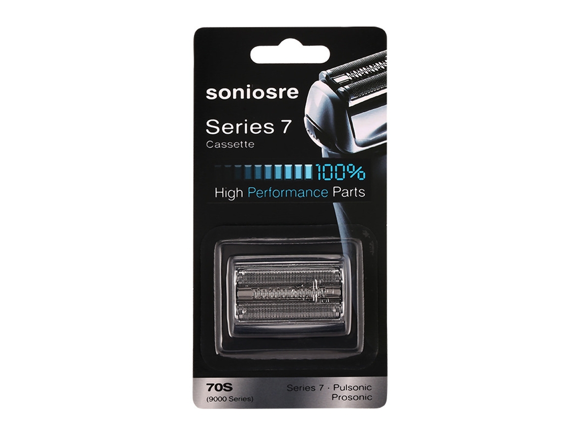 Cabeça de corte compatível com Braun 70s para Série 7, substituição para 790cc, 760cc, 720 e 740cc, reposicionamento prático em casa.