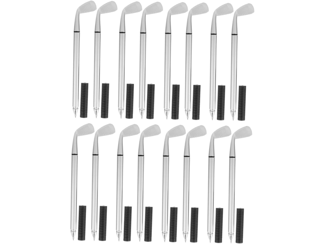 Conjunto De 16 Canetas Esferográficas Com Design Taco Golfe, Artigos