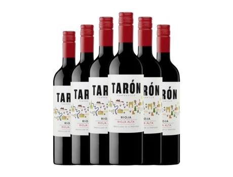 Vinho TARÓN Tempranillo Rioja (0.75 L - 6 Unidades)