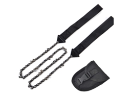 Ferramenta Motosserra Manual de 33 Dentes Preta Serra Portátil para Uso Externo com Zíper 11/33 24 Polegadas Elétrica Sobre UISAVE