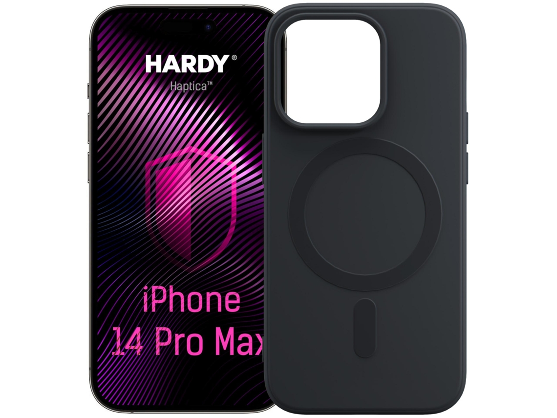 Capa Apple Iphone 14 Pro Max 3mk Hardy Haptica Magcase Preto