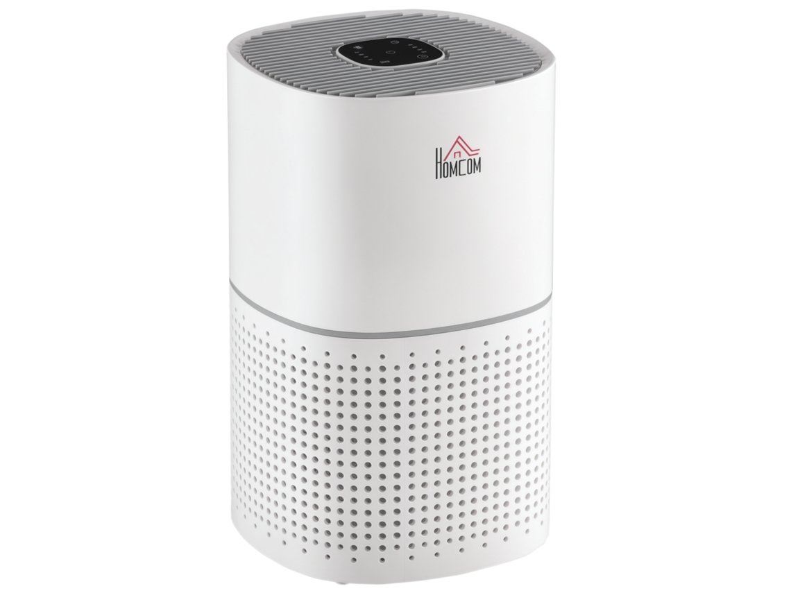 Purificador de Ar Hepa, Ionizador, Cadr 225m³/h, Modo Silencioso, 50w, Temporizador, 4 Velocidades Dimensões: 22 Cmx 22 Cm X 36 Cm Branco ESSÊNCIACASA