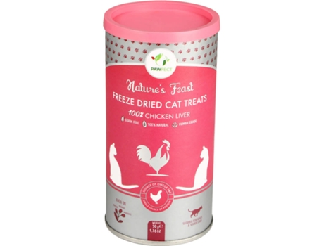 Snack para Gatos  Freeze (50 g - Seca - Todas as Idades - Sabor: Frango)