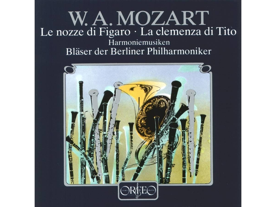 CD Bläser der Berliner Philharmoniker - Le nozze di Figaro/La clemenza di Tito(Harmoniem.) (1CD)