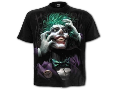 T-shirt Joker  BATMAN CORE (XXL - Algod?o - Preto)