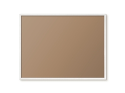 Magnetic Board Light Burgundy For The Living Room Espelharte (80x60 Cm)