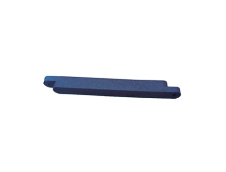 Borracha - Peça lateral - 100 x 10 x 10 cm - Azul