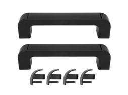 2 Peças De Manija Quadrada Para Equipamento Industrial Cajonete Eléctrico Puxadores Peças De Hardware 8.5x160b