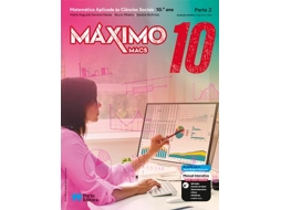 Máximo - Matemática Aplicada Às Ciências Sociais - 10.º Ano Manual 2026
