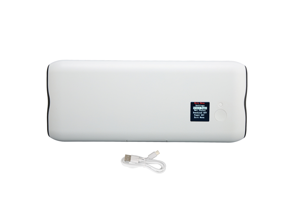 Impressora Térmica Sem Fio Via Bluetooth A4 Mini Para Casa E Telefone Móvel.