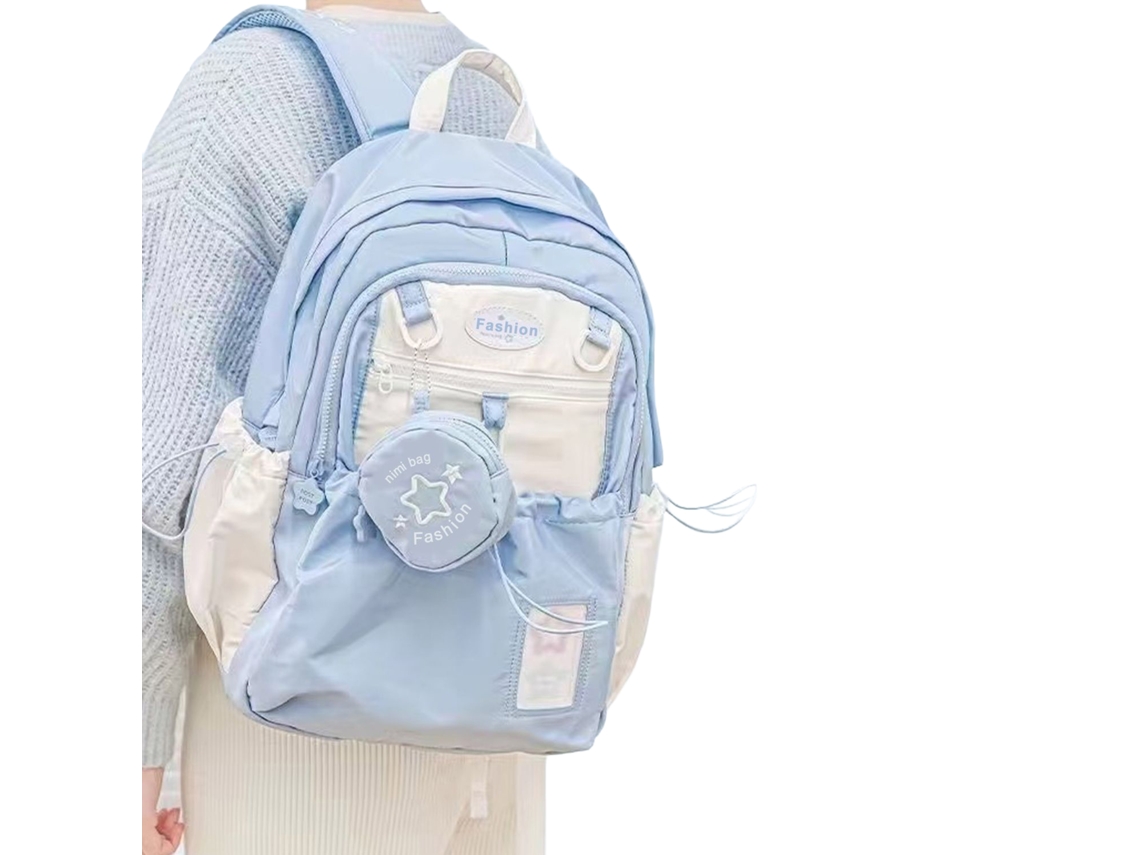 Laxiscreed Mochila De Estilo Instagram Para Jovens E Universitárias, Leve, Espaçosa E Moderna