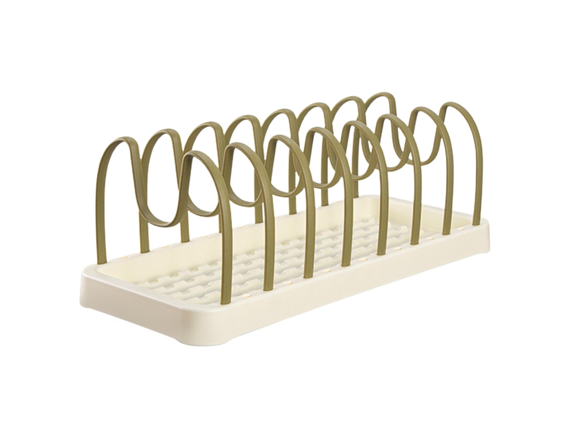 Organizador multifuncional Pratos Draper com abertura removível em formato de U, suporte para tampa Panela, flocos, acessórios - aquaforge