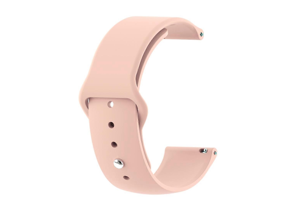 Pulseira De Silicone Monocromática Com Fivela Reversa, 22 Mm, Para Huawei Watch Gt2e Gt2 46 Mm (preta)
