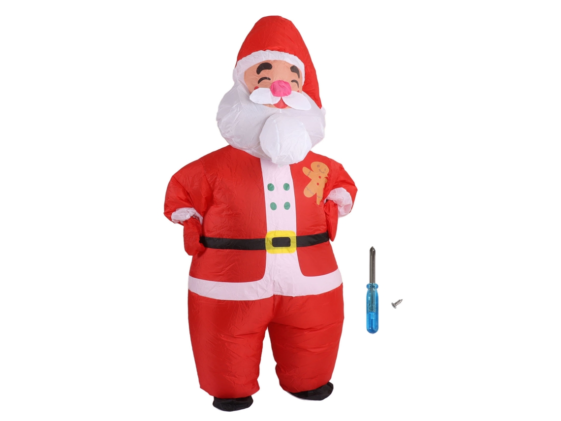 Traje Inflável De Natal Laxiscreed Para Adultos, Boneco Divertido E Enrolado, 150-190cm