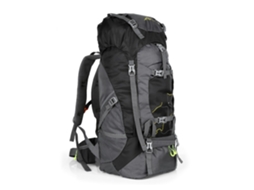 Mochila para viagem montanhismo escalada camping trekking Mochila impermeável preta 70L. EXTREME 70