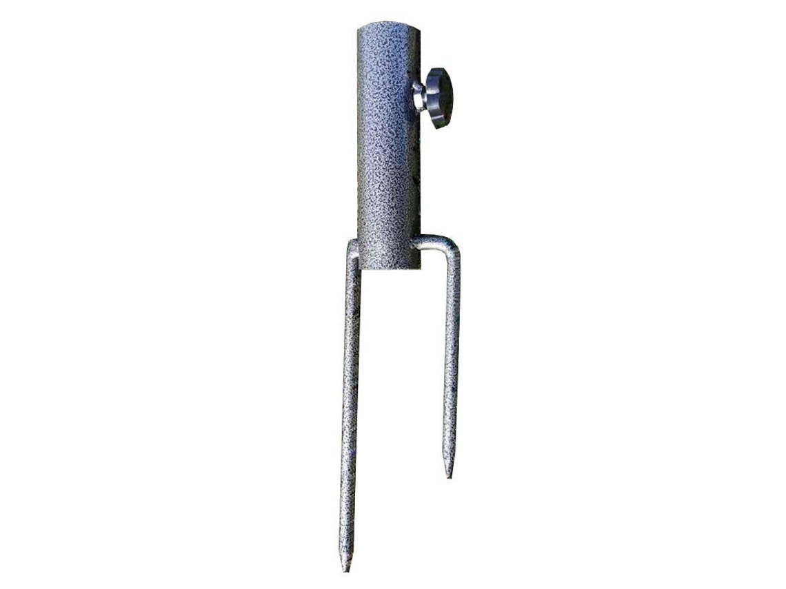 Sombrinha de Ferro para Solo com Base Fixa para Varanda Diâmetro 28 32mm Acessórios de Sombrinha S/MARCA
